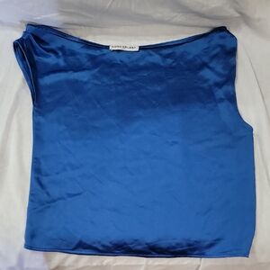 NONchalant Blue Sleeveless Tank Top